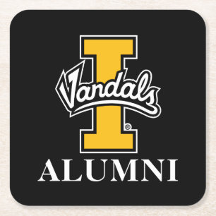 Idaho Vandals  Alumni Square Paper Coaster