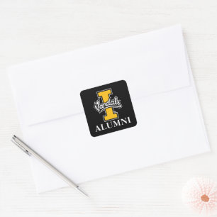 Idaho Vandals Alumni Square Sticker