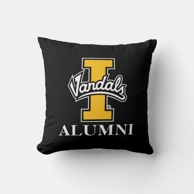 Idaho Vandals  Alumni Throw Pillow (Front)
