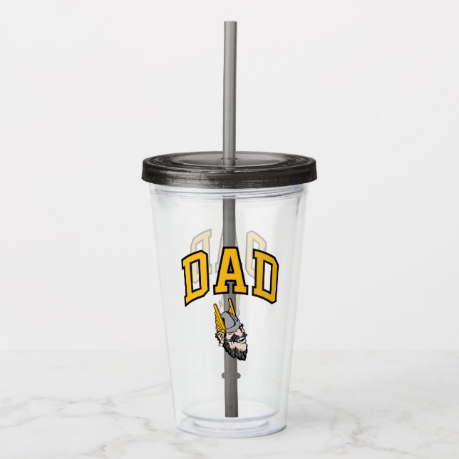 Idaho Vandals Dad Acrylic Tumbler (Front)