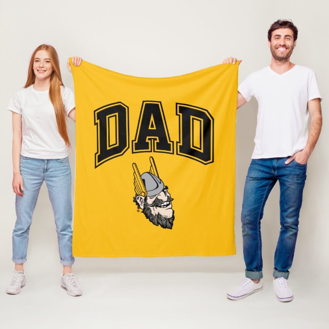 Idaho Vandals Dad Fleece Blanket (In Situ)