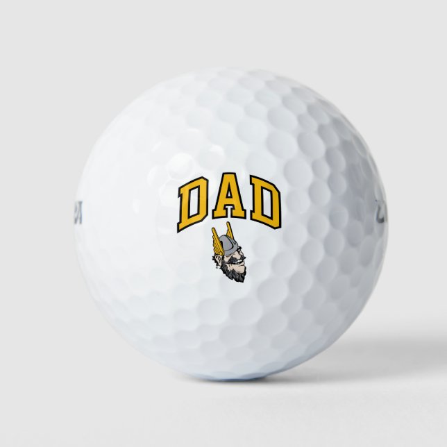 Idaho Vandals Dad Golf Balls (Front)