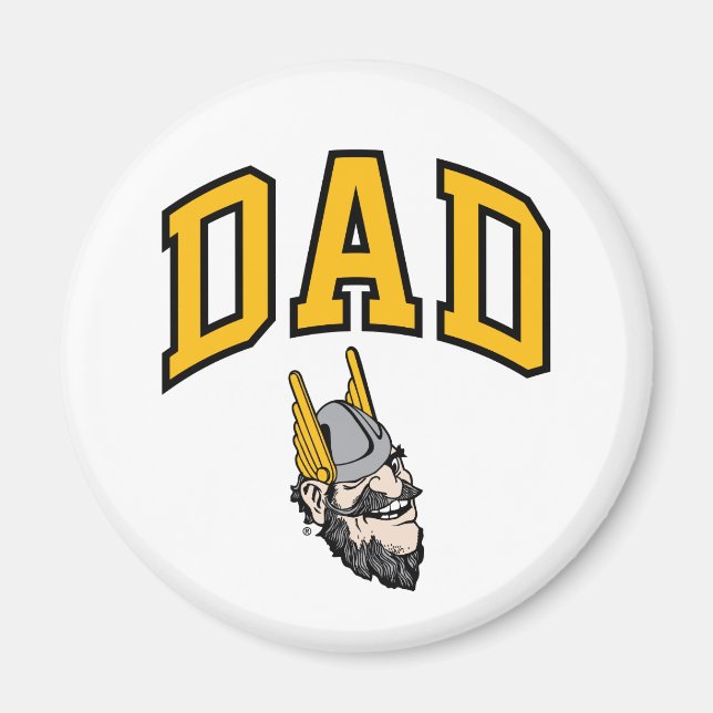 Idaho Vandals Dad Magnet (Front)