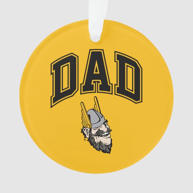 Idaho Vandals Dad Ornament (Front)