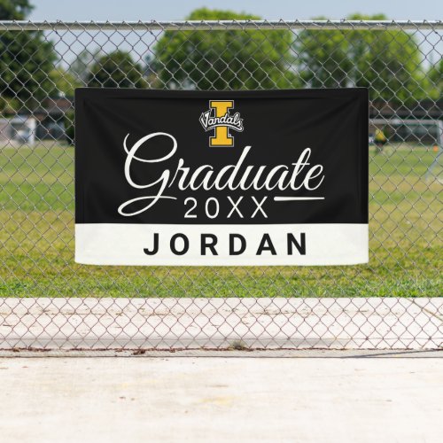 Idaho Vandals Graduate Graduation Banner