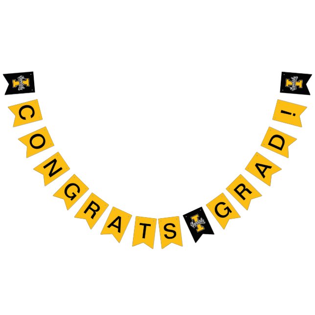 Idaho Vandals Graduate Graduation Bunting Flags (All)