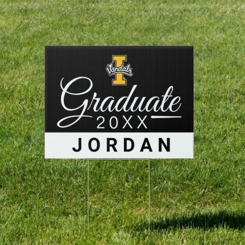 Idaho Vandals Graduate Graduation Sign