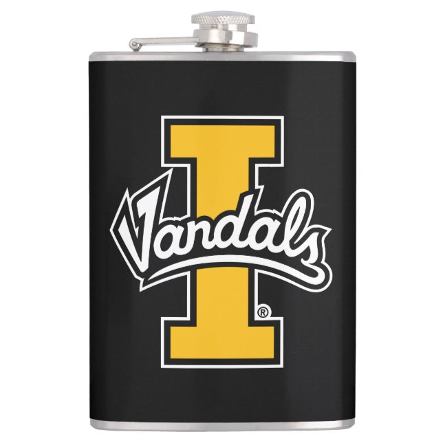 Idaho Vandals Logo Flask (Front)
