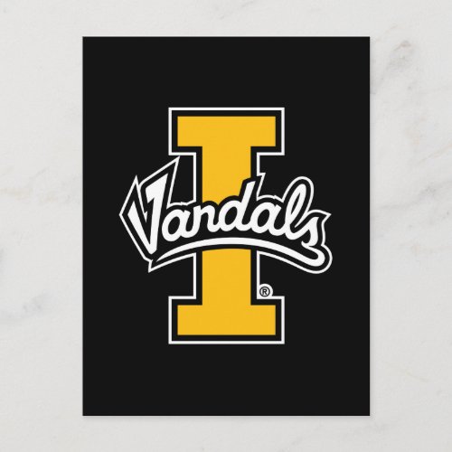 Idaho Vandals Logo Invitation Postcard
