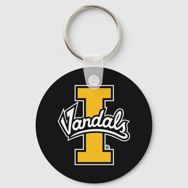 Idaho Vandals Logo Keychain (Front)