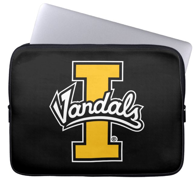 Idaho Vandals Logo Laptop Sleeve (Front)