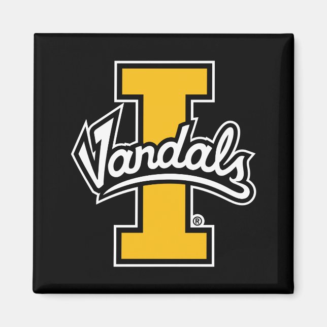 Idaho Vandals Logo Magnet (Front)