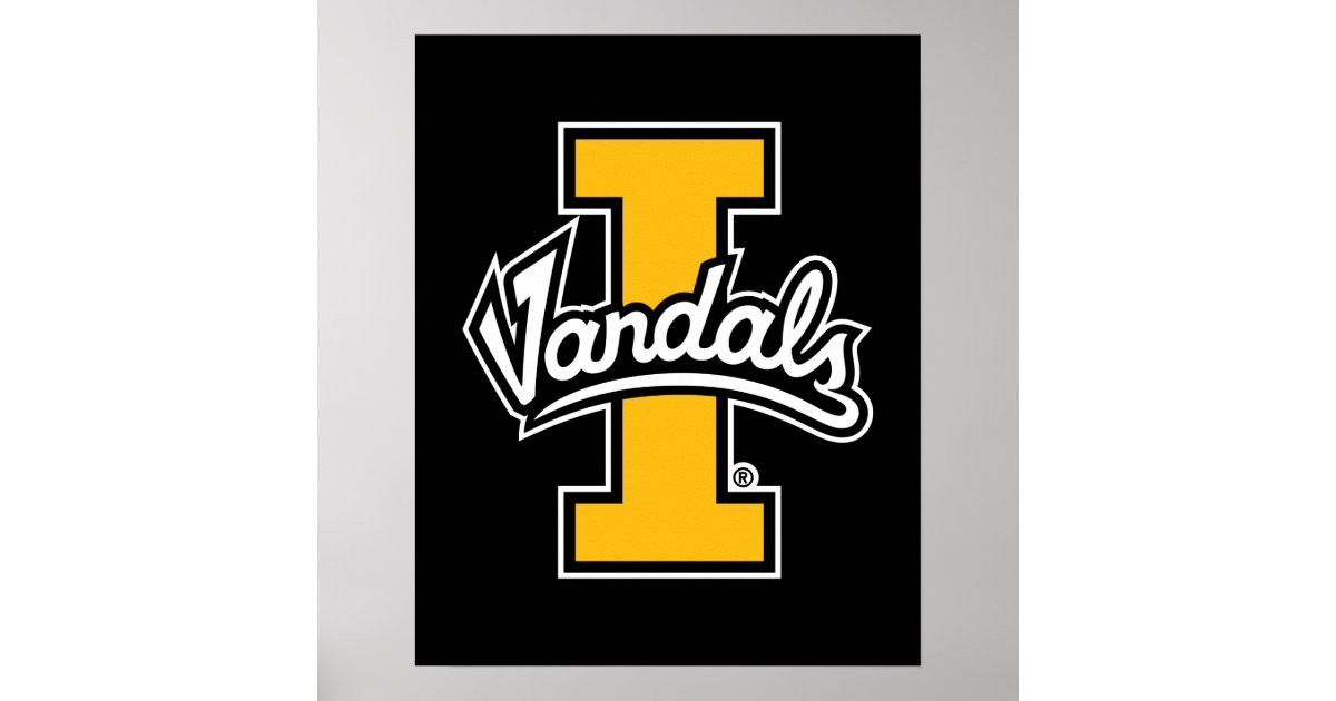 Idaho Vandals Logo Poster | Zazzle