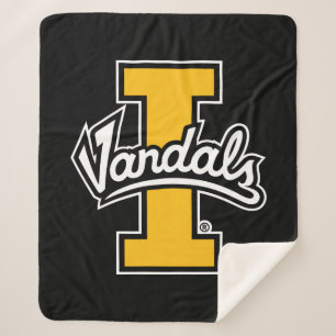 Idaho Vandals Logo Sherpa Blanket
