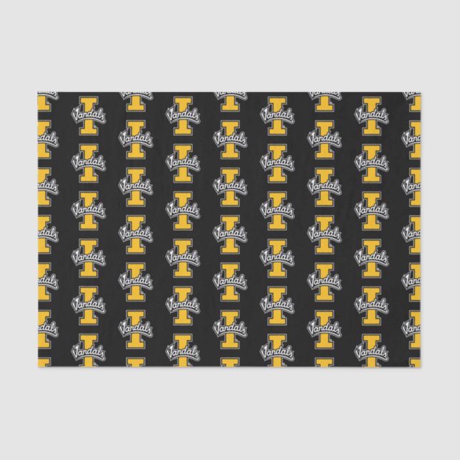 Idaho Vandals Logo Tissue Paper (Front)