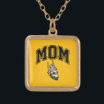 Idaho Vandals Mom Gold Plated Necklace<br><div class="desc">Check out these University of Idaho designs! Show off your University of Idaho Pride with these new University products. These make the perfect gifts for the University of Idaho student, alumni, family, friend or fan in your life. All of these Zazzle products are customizable with your name, class year, or...</div>