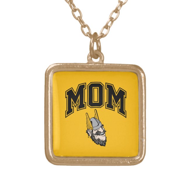 Idaho Vandals Mom Gold Plated Necklace (Front)