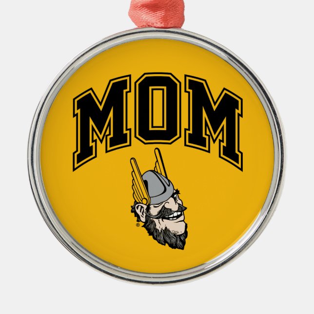 Idaho Vandals Mom Metal Ornament (Front)