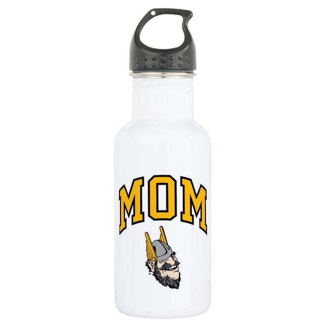 Idaho Vandals Mom Stainless Steel Water Bottle (Front)