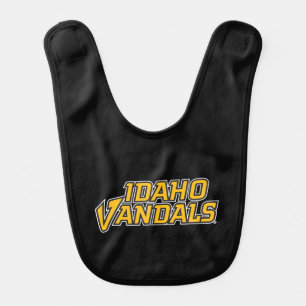 Idaho Vandals Wordmark Baby Bib