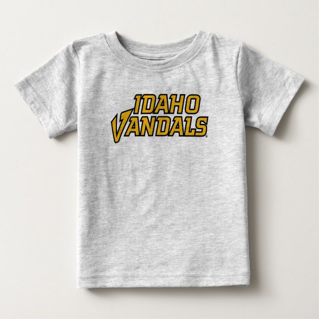 Idaho Vandals Wordmark Baby T-Shirt (Front)