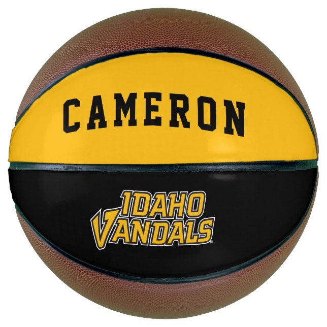 Idaho Vandals Wordmark Basketball (Front)