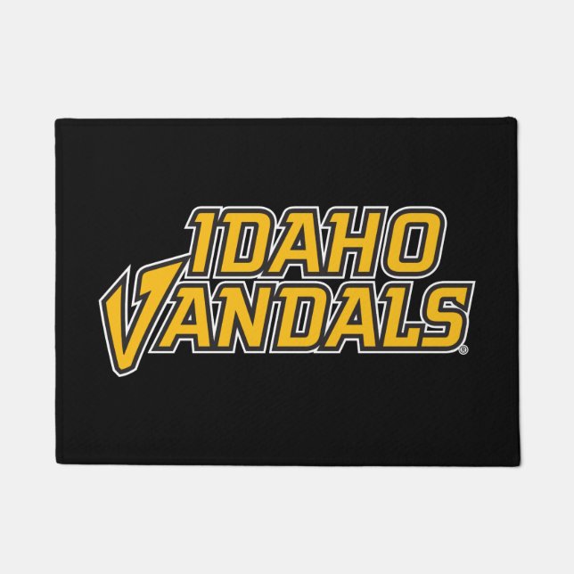 Idaho Vandals Wordmark Doormat (Front)