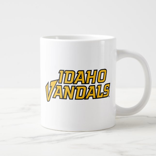 Idaho Vandals Wordmark Giant Coffee Mug (Right)