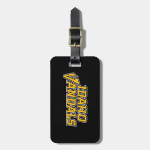 Idaho Vandals Wordmark Luggage Tag