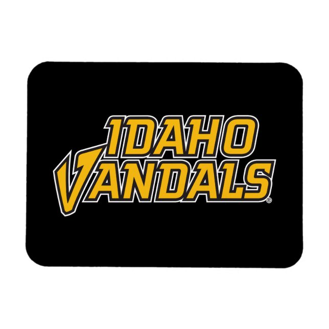 Idaho Vandals Wordmark Magnet (Horizontal)