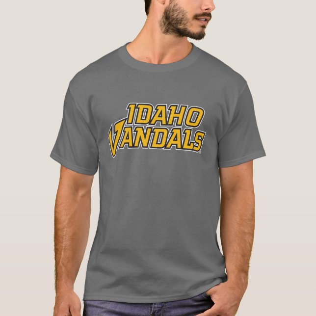 Idaho Vandals Wordmark T-Shirt (Front)