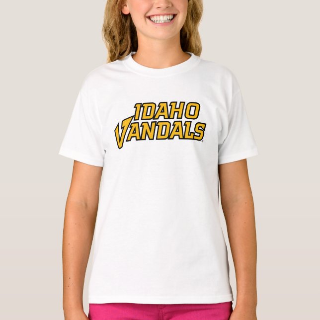 Idaho Vandals Wordmark T-Shirt (Front)