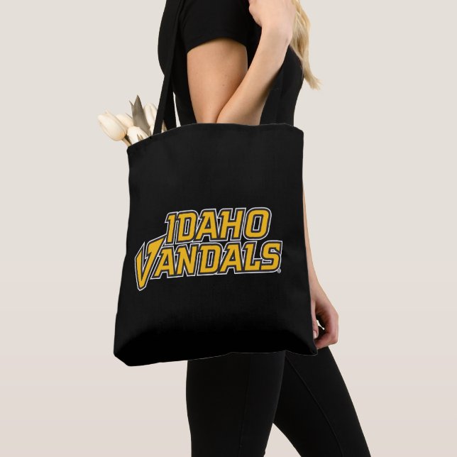 Idaho Vandals Wordmark Tote Bag (Close Up)