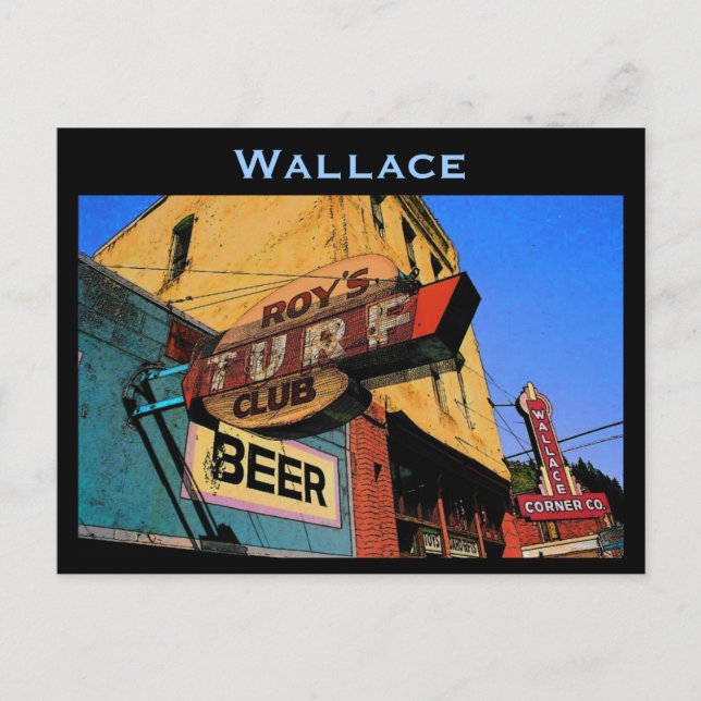 Idaho (Wallace) Postcard (Front)