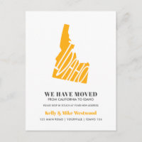 IDAHO We've moved New address New Home