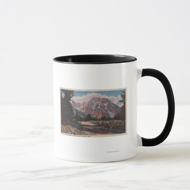 IdahoView of Grand Teton National ParkIdaho Mug (Right)