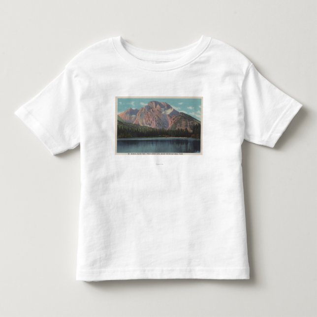 IdahoView of Mt. Moran from Leigh LakeIdaho Toddler T-shirt (Front)