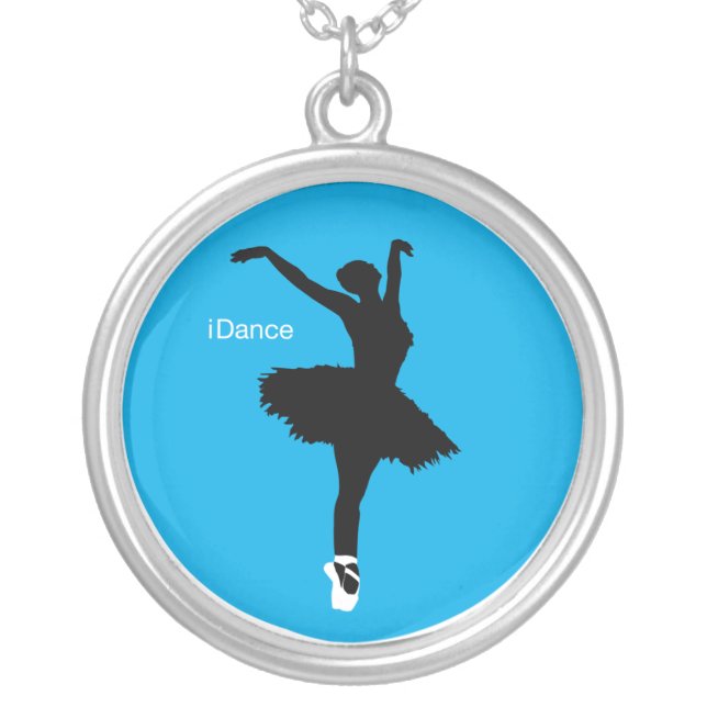 iDance (blue) necklace (Front)