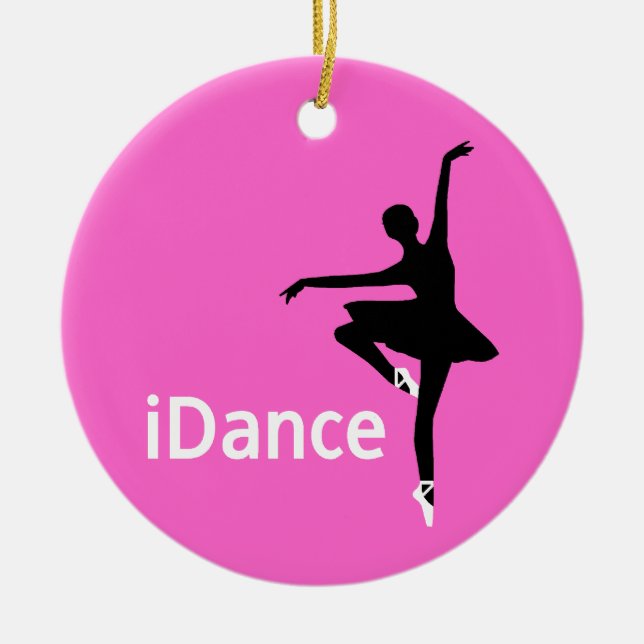 iDance (I Dance) Ornament (Front)