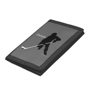 iDangle (Hockey) Tri-fold Wallet