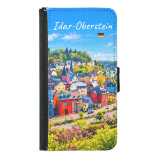 Idar-Oberstein, Germany - Colorful Town Samsung Galaxy S5 Wallet Case