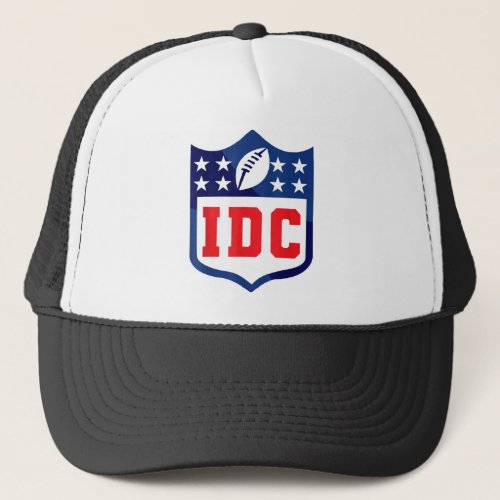 IDC American Football I Dont Care Football Lover Trucker Hat