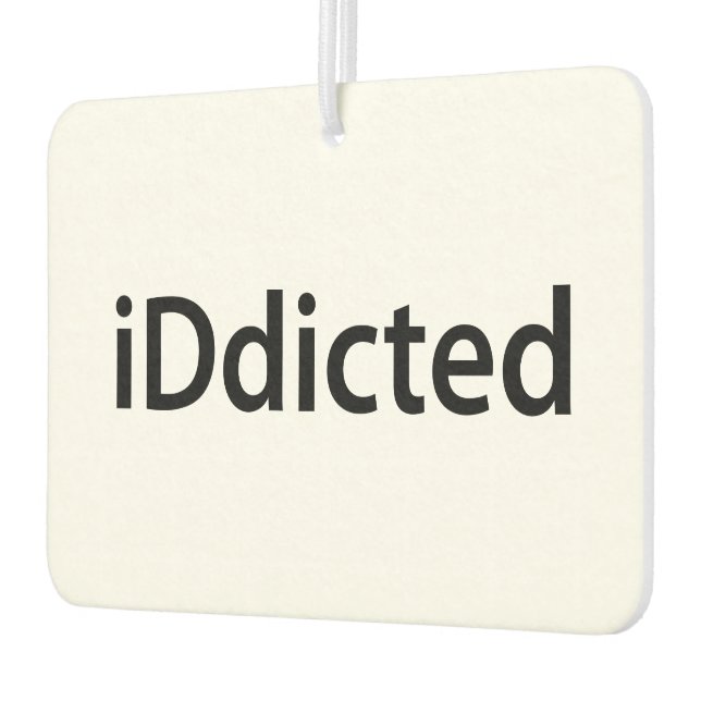 iDdicted Air Freshener (Left)