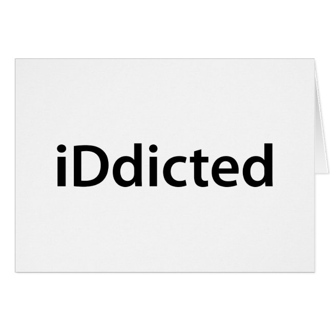 iDdicted Cards (Front Horizontal)