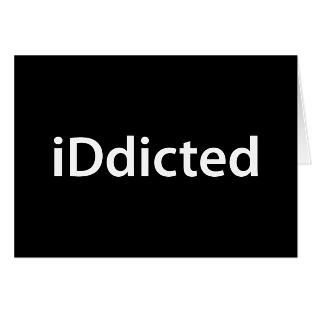 iDdicted Cards (Front Horizontal)
