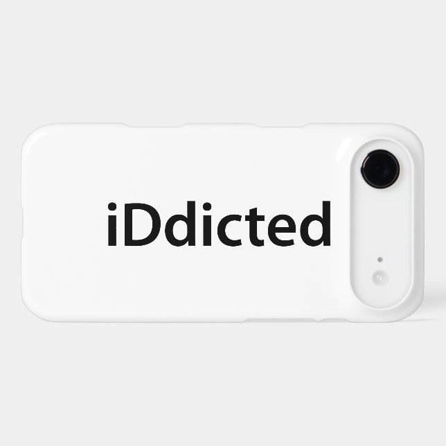 iDdicted Case-Mate iPhone Case (Back (Horizontal))