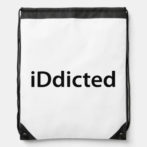 iDdicted Drawstring Bag