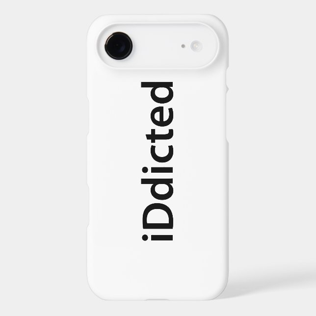 iDdicted Iphone Case (Back)