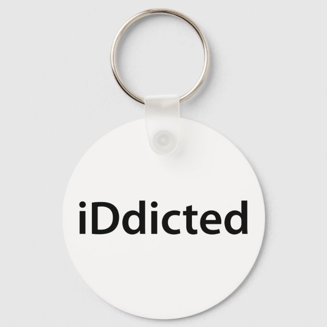iDdicted Keychain (Front)