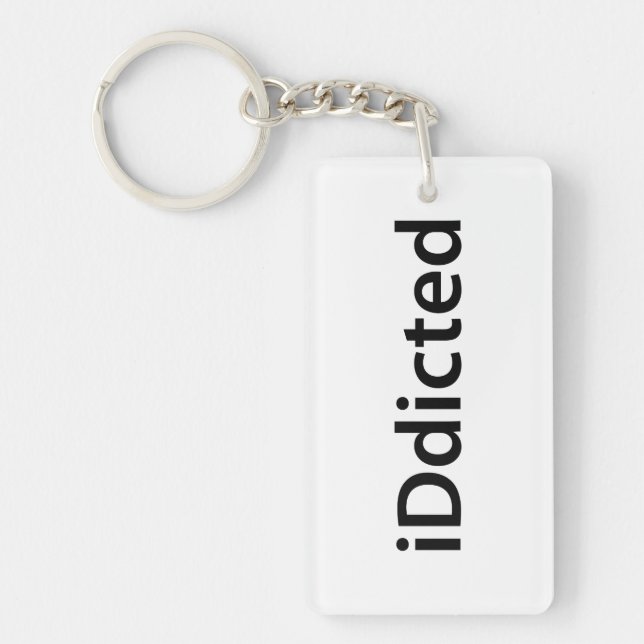 iDdicted Keychain (Front)